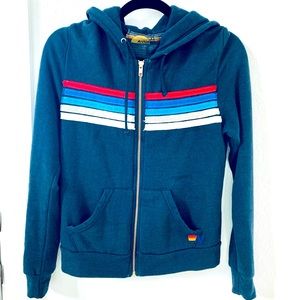 Aviator Nation Olympic USA Stripe Jacket